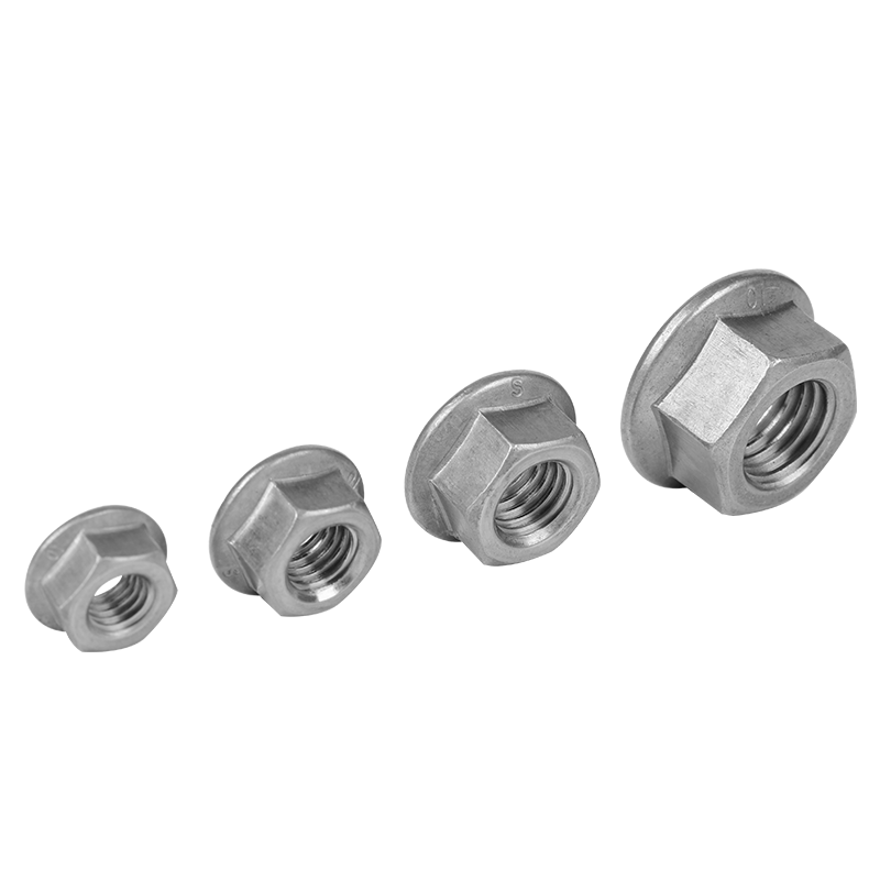 Hex Flange Iron Nuts