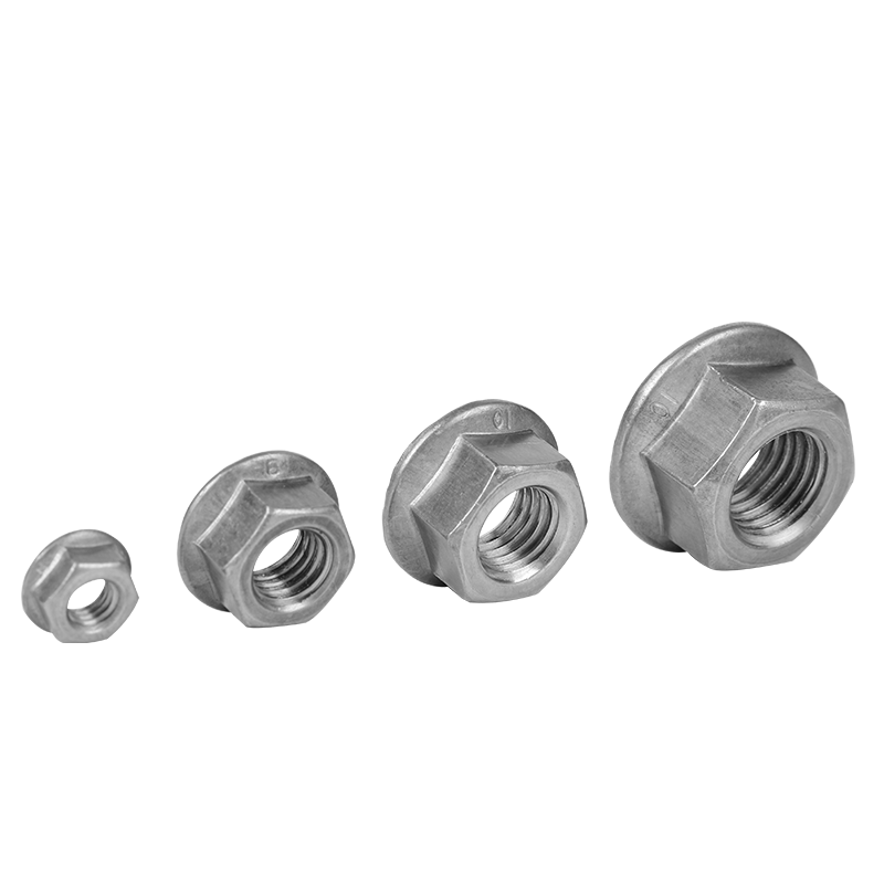 Hexagon Flange Nuts With Anti-skid Teeth