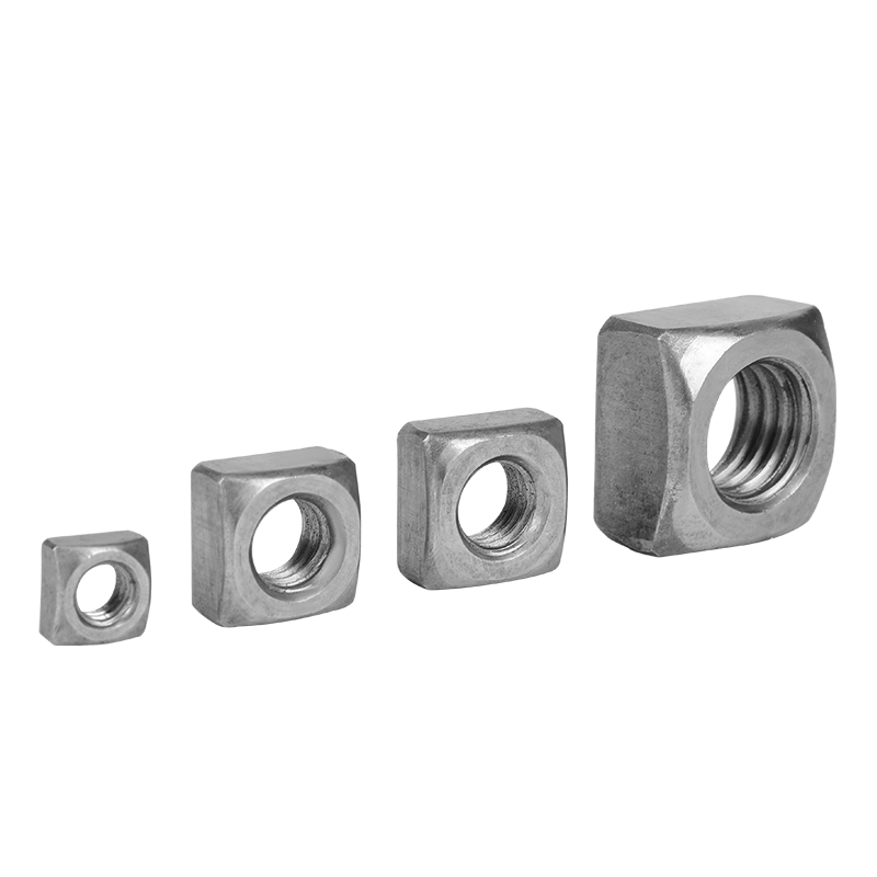 M5-M20 Bright Zinc Plated Steel DIN Stainless Steel Square Nut