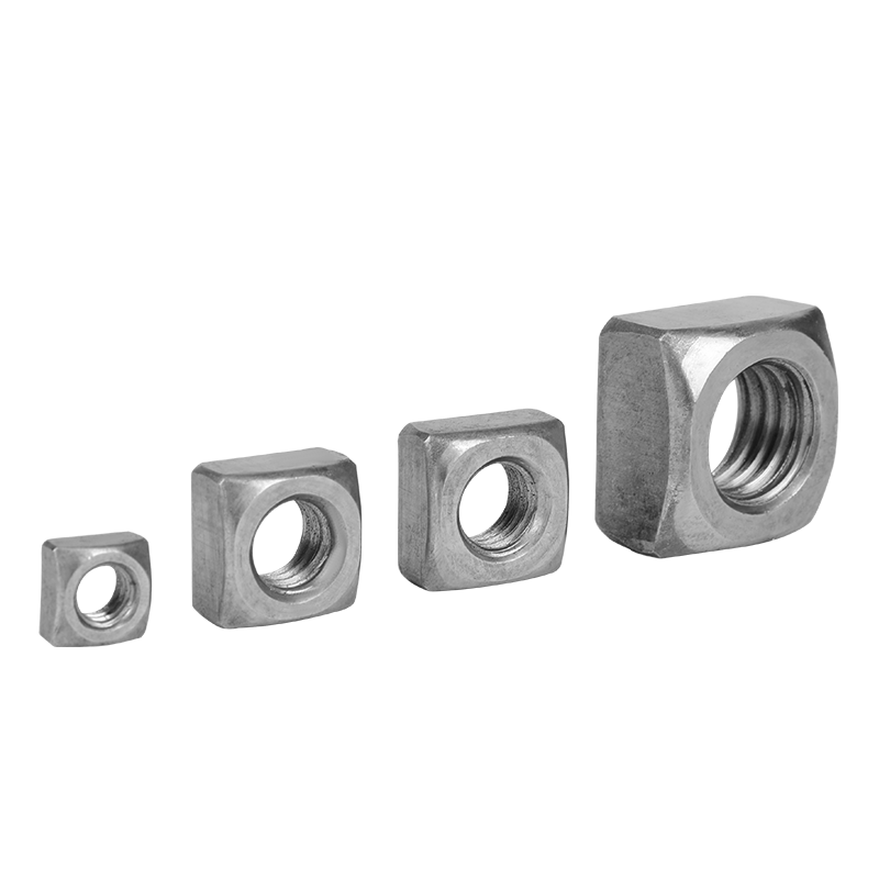M5-M20 Bright Zinc Plated Steel DIN Stainless Steel Square Nut
